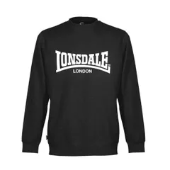ロンズデール メンズ アウター パーカー・スウェット セーター Lonsdalessential Crew Sweater Mens Black ブラックのサムネイル
