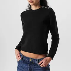 テッドベーカー レディース アウター カーディガン Ted Baker Janha Jumper black ブラックのサムネイル