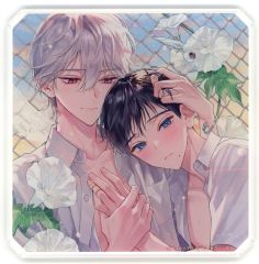 [중고] 코스터 니시가 카나타 & 히가시 구름 하루세이 아크릴 코스터 [코믹스 6월의 칠성 제7권] 코미코미스튜디오 유상 특전