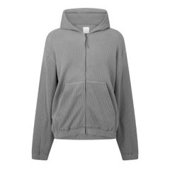 ロア メンズ アウター パーカー・スウェット ROA Mens Bee Sun Fade Zip Hoodie Grey グレー