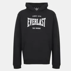 エバーラスト メンズ アウター パーカー・スウェット オーバーサイズフィット コットン Everlast Mens Oversized Fit Cotton Hoodie Black ブラックのサムネイル