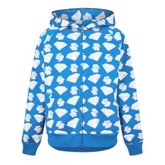 ビリオネアボーイズクラブ メンズ アウター パーカー・スウェット Billionaire Boys Club Mens Diamonds andollars Pull Over Hoodie Blueのサムネイル