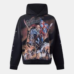 リプレゼント メンズ アウター パーカー・スウェット Tシャツ コットン グラフィック Represent Mens x Iron Maiden Steed Cotton Long Sleeve Gr