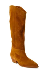 フリーピープル レディース シューズ ブーツ・レインブーツ Free People Sway Knee High Boot Women BURNT CARAMEL SUEDEのサムネイル