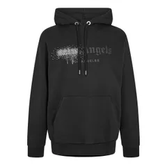 パーム・エンジェルス メンズ アウター パーカー・スウェット Palm Angels Mens Rstone Pull Over Hoodie Black ブラックのサムネイル