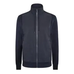 ボス メンズ アウター パーカー・スウェット Boss Mens P Shepherd Short Sleeve Zip Hoodie Dark Blue ブルーのサムネイル