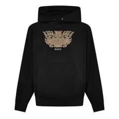 ボス メンズ アウター パーカー・スウェット Boss Mensullivan Pull Over Hoodie Black ブラックのサムネイル