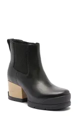 ソレル レディース シューズ ブーツ・レインブーツ プラットフォームブーツ プラットフォーム チェルシー SOREL Roamn Chelsea Platform Boot Women BLACK Gのサムネイル