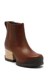 ソレル レディース シューズ ブーツ・レインブーツ プラットフォームブーツ プラットフォーム チェルシー SOREL Roamn Chelsea Platform Boot Women DARK AUのサムネイル