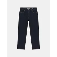 ゲス メンズ ボトムス デニムパンツ ストレート ジーンズ Guess Mens Damon SFit Straight Leg Jeans True Rinse Blue ブルーのサムネイル