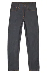 ヌーディージーンズ メンズ ボトムス カジュアルパンツ コットン Nudie Jeansteady Eddie II Slim Tape red Organicotton Jeans DRY ONEのサムネイル