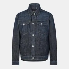 ジースター メンズ アウター ジャケット・ブルゾン コットン G Star Mens Flight Combat Cotton Long Sleeve Bomber Jacket Ocean Reefのサムネイル