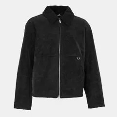 リプレゼント メンズ アウター ジャケット・ブルゾン Represent Mens Tailo red Fit Shearling Jacket Jet Black ブラックのサムネイル