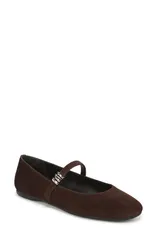 ヴィンス レディース シューズ パンプス Vince Olivette Ballet Flat Women CACAO BROWN SUEDE ブラウンのサムネイル