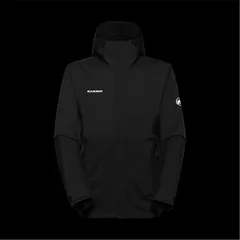 マムート メンズ アウター ジャケット・ブルゾン Mammut Mens Alto Waterproof Technical Windbreaker Jacket Black ブラックのサムネイル