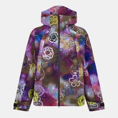 ケンゾー メンズ アウター ジャケット・ブルゾン Kenzo Mens x Futura 2000 WaterRepellent Hooded Long Sleeve Windbreaker Khakのサムネイル