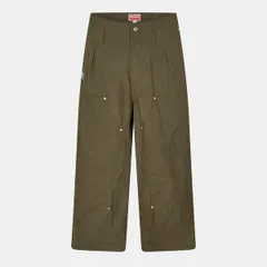 ケンゾー メンズ アウター ジャケット・ブルゾン シャツ Kenzo Mens KNZO Weave Kimonovershirt Dar khaki 51 カーキのサムネイル