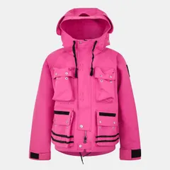 ジースター メンズ アウター ジャケット・ブルゾン シャツ G Star Mens E Photographer Hooded Long Sleeve Overshirt Fuchsia フューシャのサムネイル