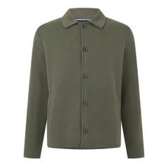 テッドベーカー メンズ アウター ジャケット・ブルゾン キルティング ニット Ted Baker Mens Knitted Quilted Hybrid Jacket Khaki カーキのサムネイル