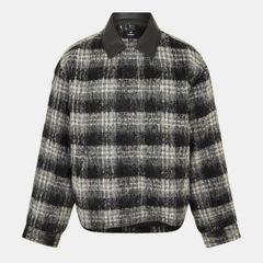 リプレゼント メンズ アウター ジャケット・ブルゾン シャツ Represent Mens TwoWay Zip Overshirt Jet Black ブラック