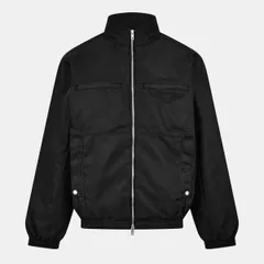 リプレゼント メンズ アウター ジャケット・ブルゾン リブ Represent Mens Ribbed Collar Bomber Jacket Black ブラックのサムネイル