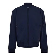 ゲス メンズ アウター ジャケット・ブルゾン Guess Mens Achille Bomber Jacket Smart Blue ブルーのサムネイル