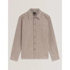 テッドベーカー メンズ アウター ジャケット・ブルゾン シャツ Ted Baker Mens Wadded Overshirt Grey グレーのサムネイル