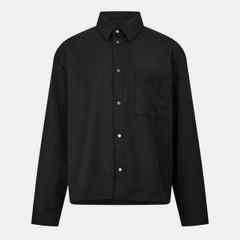 リプレゼント メンズ トップス シャツ Represent Menstructu red Overshirt Black ブラック