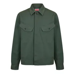 ケンゾー メンズ アウター ジャケット・ブルゾン シャツ Kenzo Mens Overshirt Dar khaki カーキのサムネイル