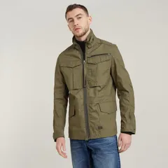 ジースター メンズ アウター ジャケット・ブルゾン G Star Mens Rovic Field Jacket Olive オリーブのサムネイル