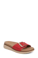 ドクター・ショール レディース シューズ サンダル Dr Scholls Paradis Buckle Slide Sandal Women RED レッドのサムネイル