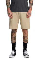 ルーカ メンズ ボトムス ハーフパンツ・ショーツ ショートパンツ RVCA Back In Waterepellent Hybrid Shorts KHAKI カーキのサムネイル