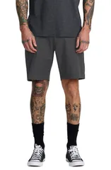 ルーカ メンズ ボトムス ハーフパンツ・ショーツ ショートパンツ RVCA Back In Waterepellent Hybrid Shorts BLACK ブラックのサムネイル