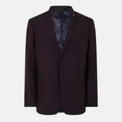 テッドベーカー メンズ アウター ジャケット・ブルゾン Ted Baker Mens Burgundy Tailo red Fit Formal Jacket Burgundy バーガンディのサムネイル