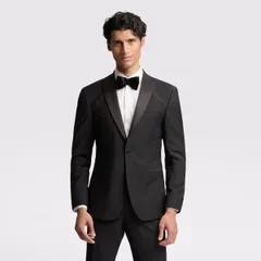 テッドベーカー メンズ アウター ジャケット・ブルゾン Ted Baker Meyer Tuxedo Slim Jacket Black ブラックのサムネイル
