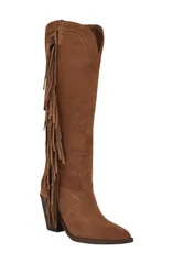 ゲス レディース シューズ ブーツ・レインブーツ GUESSashlee Pointed Toe Western Boot Women BROWN ブラウンのサムネイル