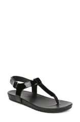 バイオニック レディース シューズ ヒール サンダル Vionic Palisadesandal Women BLACK PATENT ブラックのサムネイル