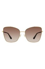 スチュアート ワイツマン レディース アクセサリー サングラス・アイウェア Stuart Weitzman 58mm Gradient Butterfly Sunglasses GOLD BROWN