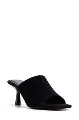 アルド レディース シューズ ヒール サンダル ALDO Sidema Kitten Heel Slide Sandal Women OPEN BLACK ブラック
