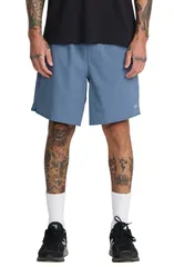 ルーカ メンズ ボトムス ハーフパンツ・ショーツ ショートパンツ RVCA Yogger Stretch Shorts VINTAGE NAVY ネイビーのサムネイル