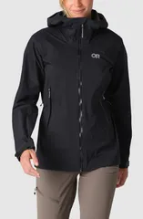 アウトドアリサーチ レディース アウター コート ジャケット Outdooresearch SkyChaser Jacket BLACK ブラックのサムネイル