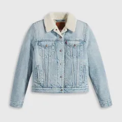 リーバイス レディース アウター ジャケット・ブルゾン Levis Womens Original Trucker Sherpa Jackethe Other Wayのサムネイル