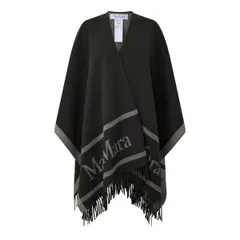マックスマーラ レディース アウター ジャケット・ブルゾン ケープデザイン キャップ ケープ Max Mara Womens Hilde Cape Dark Brown ブラウンのサムネイル