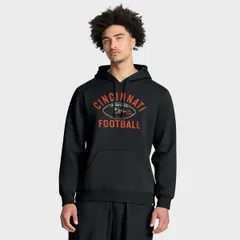 ファナティクス メンズ アウター パーカー・スウェット Mens Fanatics Black Cincinnati Bengals Fumblerooski Legacy Pullover Hoodのサムネイル