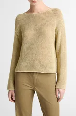ヴィンス レディース アウター ニット・セーター Vince Open Knit Boat Neck Sweater MAIZのサムネイル