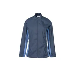 スラセンジャー レディース アウター ジャケット・ブルゾン Slazenger Womens Wateresistant Long Sleeve Performance Golf Jacket Navのサムネイル