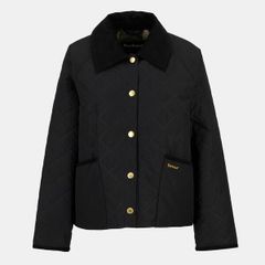 바부아 레이디스 아우터 재킷 블루존 코듀로이 퀼팅 Barbour Womens Anise Corduroy Collar Short Sleeve Quilted J