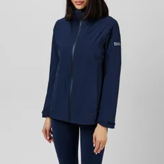 ジャックウルフスキン レディース アウター ジャケット・ブルゾン Jack Wolfskin Womens Waterproof Jacket Blue ブルーのサムネイル