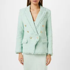 ラジェンス レディース アウター ジャケット・ブルゾン ブレザー LAgence Womens Kenzie Structu red Blazer Honeydewのサムネイル
