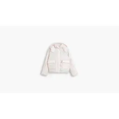 リーバイス レディース アウター ジャケット・ブルゾン ダウン クロップド Levis Womens Levis Cropped Hooded Long Sleeve Down Short Puffeのサムネイル